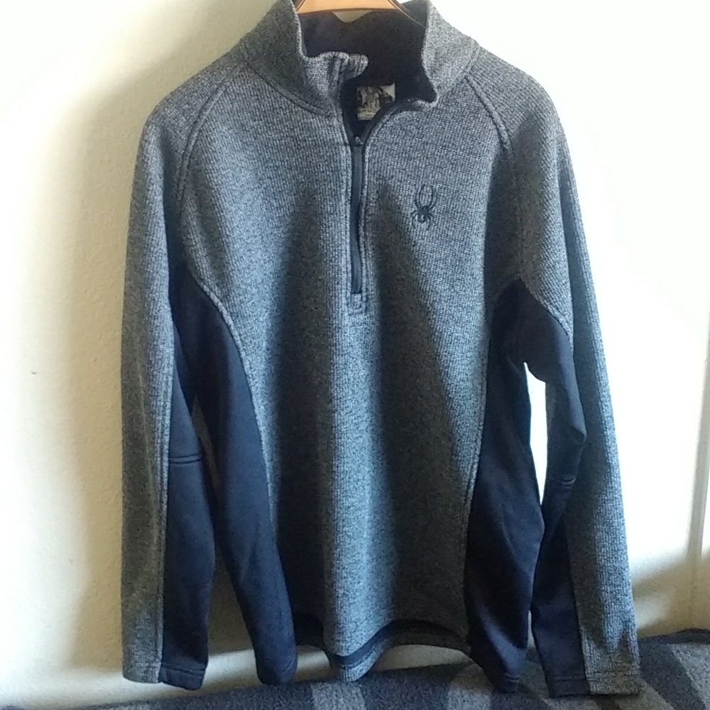 Dark Gray Spyder Sweater size XL men's